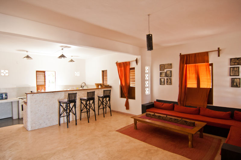 Tropical Beachfront Villa in Zanzibar