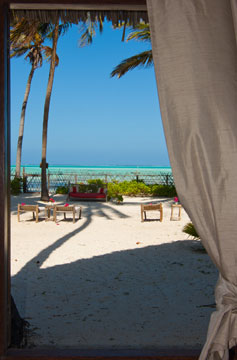 Tropical Beachfront Villa in Zanzibar