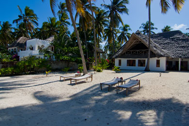 Tropical Beachfront Villa in Zanzibar