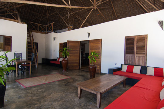 Tropical Beachfront Villa in Zanzibar