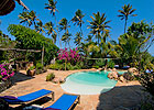 Family Friendly Tropical Villa on the beach in Zanzibar