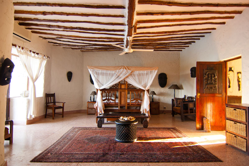 African Style Luxury Villa on the beach in Zanzibar