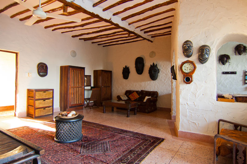 African Style Luxury Villa on the beach in Zanzibar