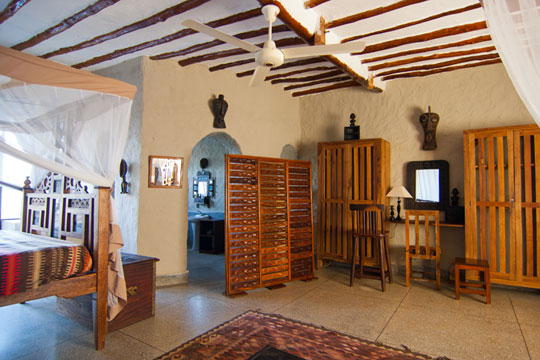 African Style Luxury Villa on the beach in Zanzibar