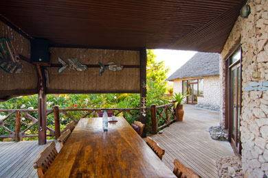 African Style Luxury Villa on the beach in Zanzibar