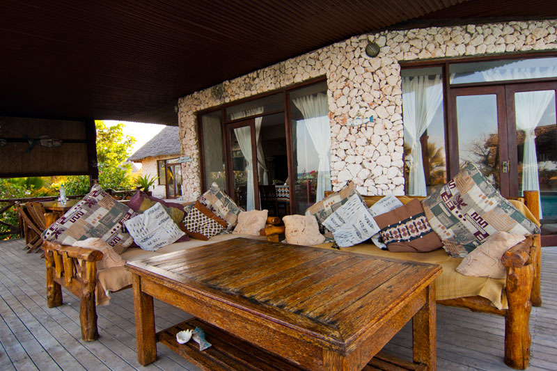 African Style Luxury Villa on the beach in Zanzibar