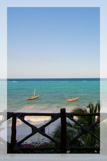 African Style Luxury Villa on the beach in Zanzibar