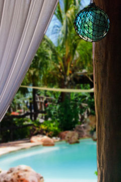 Family Friendly Tropical Villa on the beach in Zanzibar