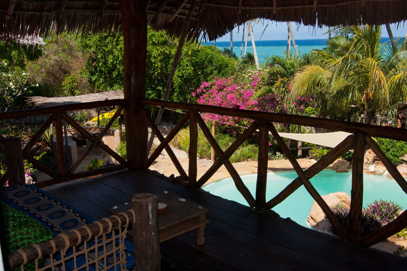 Family Friendly Tropical Villa on the beach in Zanzibar