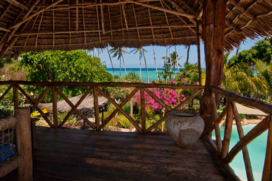 Family Friendly Tropical Villa on the beach in Zanzibar