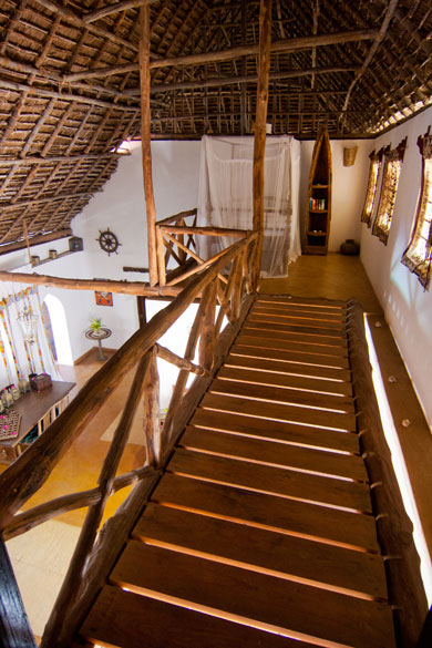 Family Friendly Tropical Villa on the beach in Zanzibar