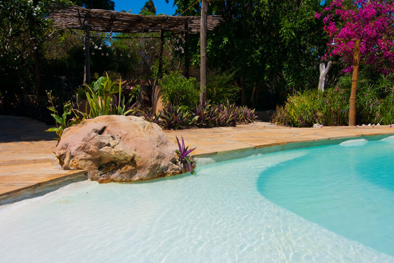 Family Friendly Tropical Villa on the beach in Zanzibar